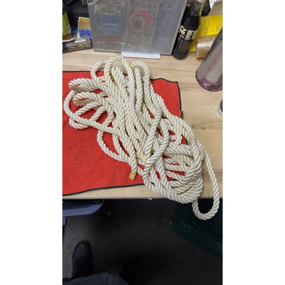 Decorative‎ Nautical Rope Ivory Marine Style
